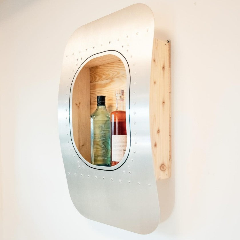 Flugzeugfenster Wandbar Geschenkidee