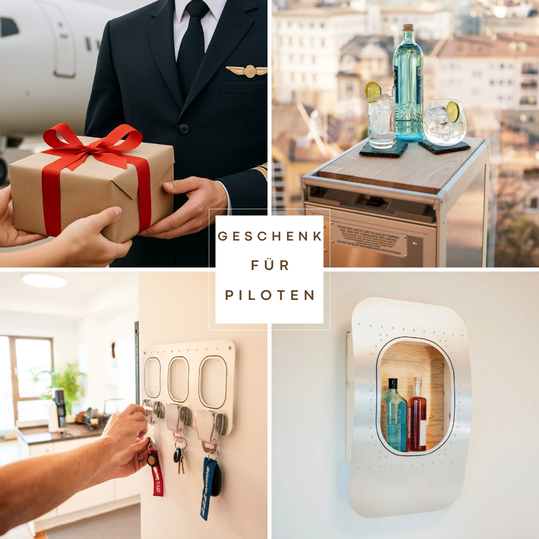Geschenkideen für Piloten und Flugbegleiter Aviation Flugzeugmöbel