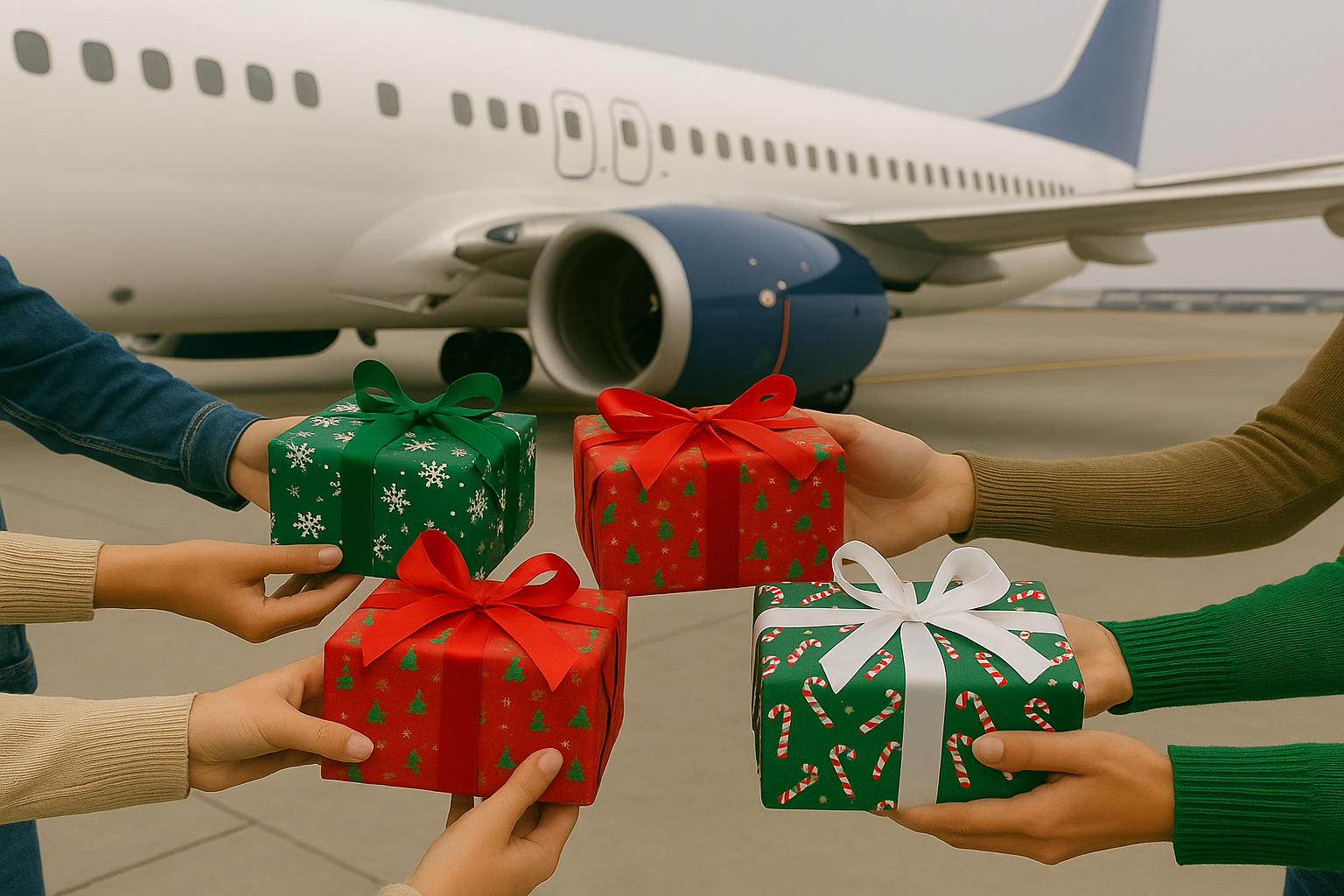 Weihnachtsgeschenke für Luftfahrtfans Flugzeugmöbel verschenken