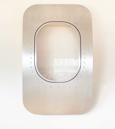 1er Flugzeugfenster Wanddekoration | Aluminium Aviation Design