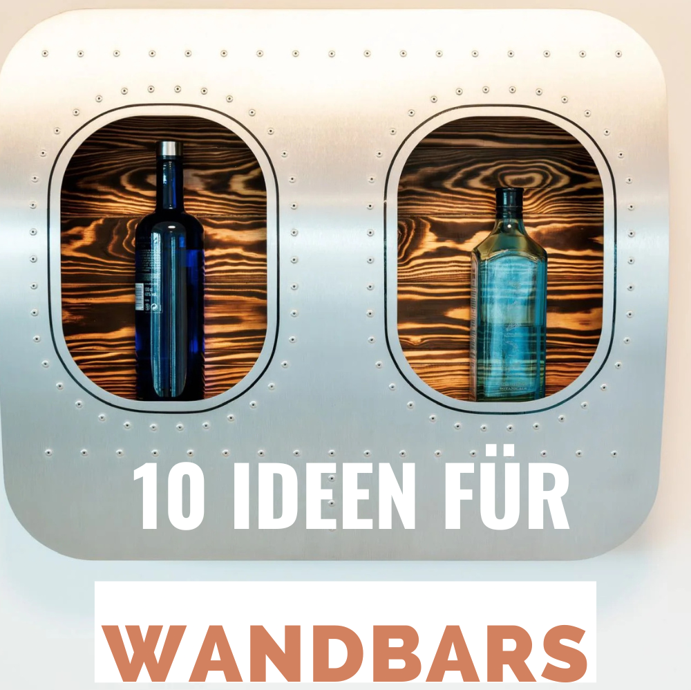 10 Ideen zur Dekoration einer Wandbar Flugzeugmöbel Design