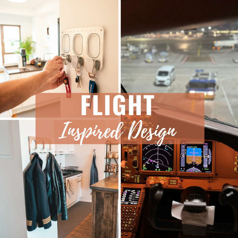 Design-Inspirationen aus der Luftfahrt mit Aviation Dekoration und Flugzeugmöbeln