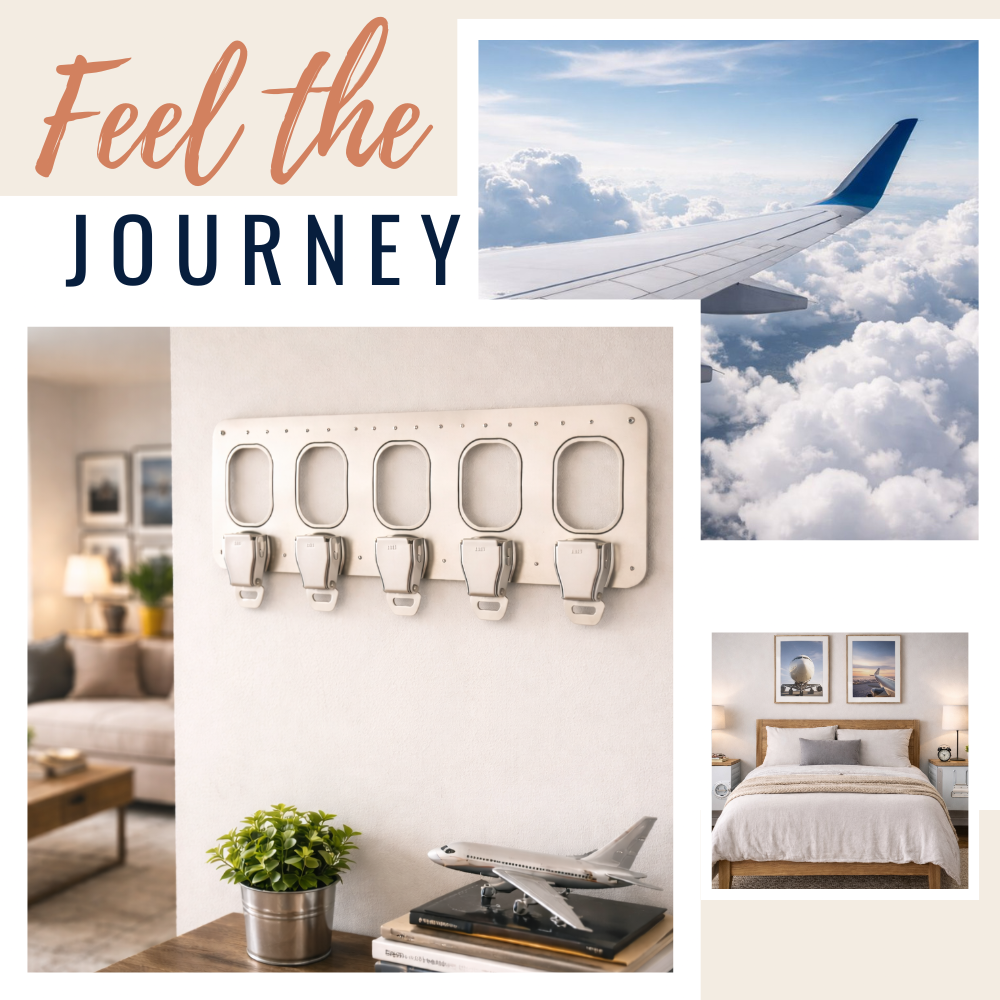 Fernweh für Zuhause Deko-Ideen für echtes Travel-Feeling mit Flugzeugmöbeln und Aviation Dekoration