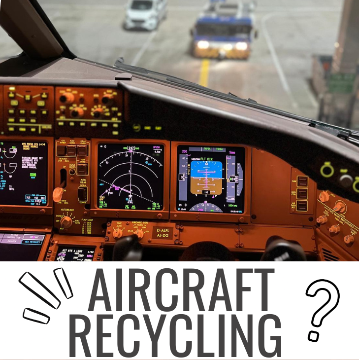 Flugzeugmöbel aus Flugzeugteilen Recycling Weiterverwertung von alten Flugzeugen