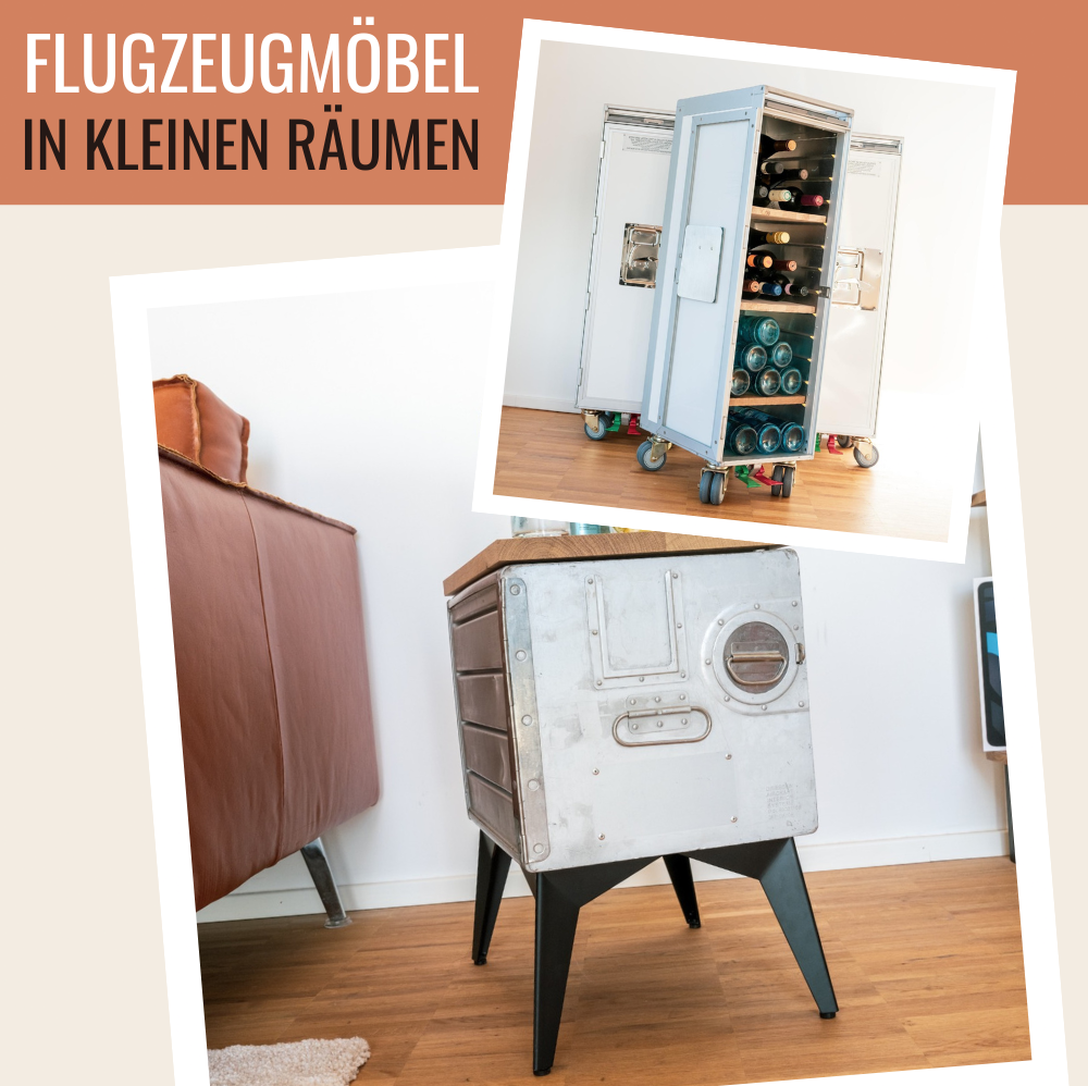 Flugzeugmöbel für kleine Räume Aviation Luftfahrt Design Flugzeugtrolley Bord Box Wandbar Flugzeugfenster