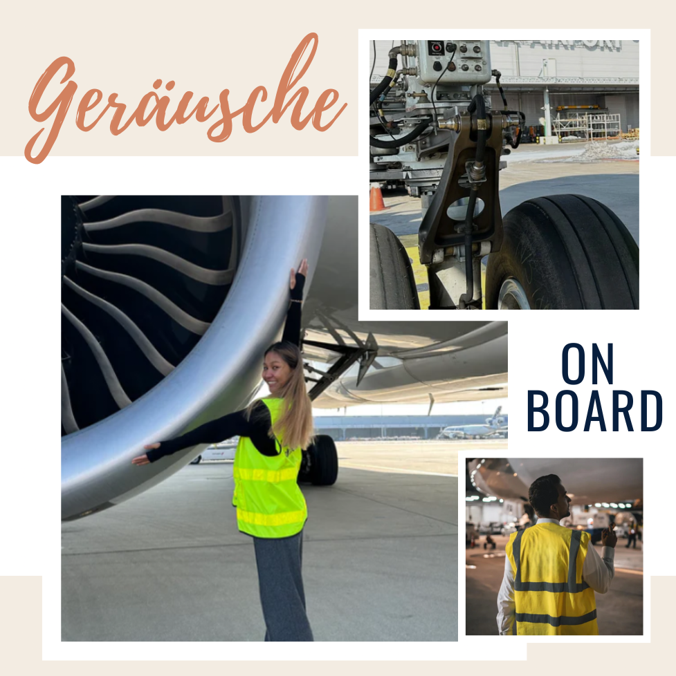 Geräusche im Flugzeug erklärt Geräuschkulisse an Bord