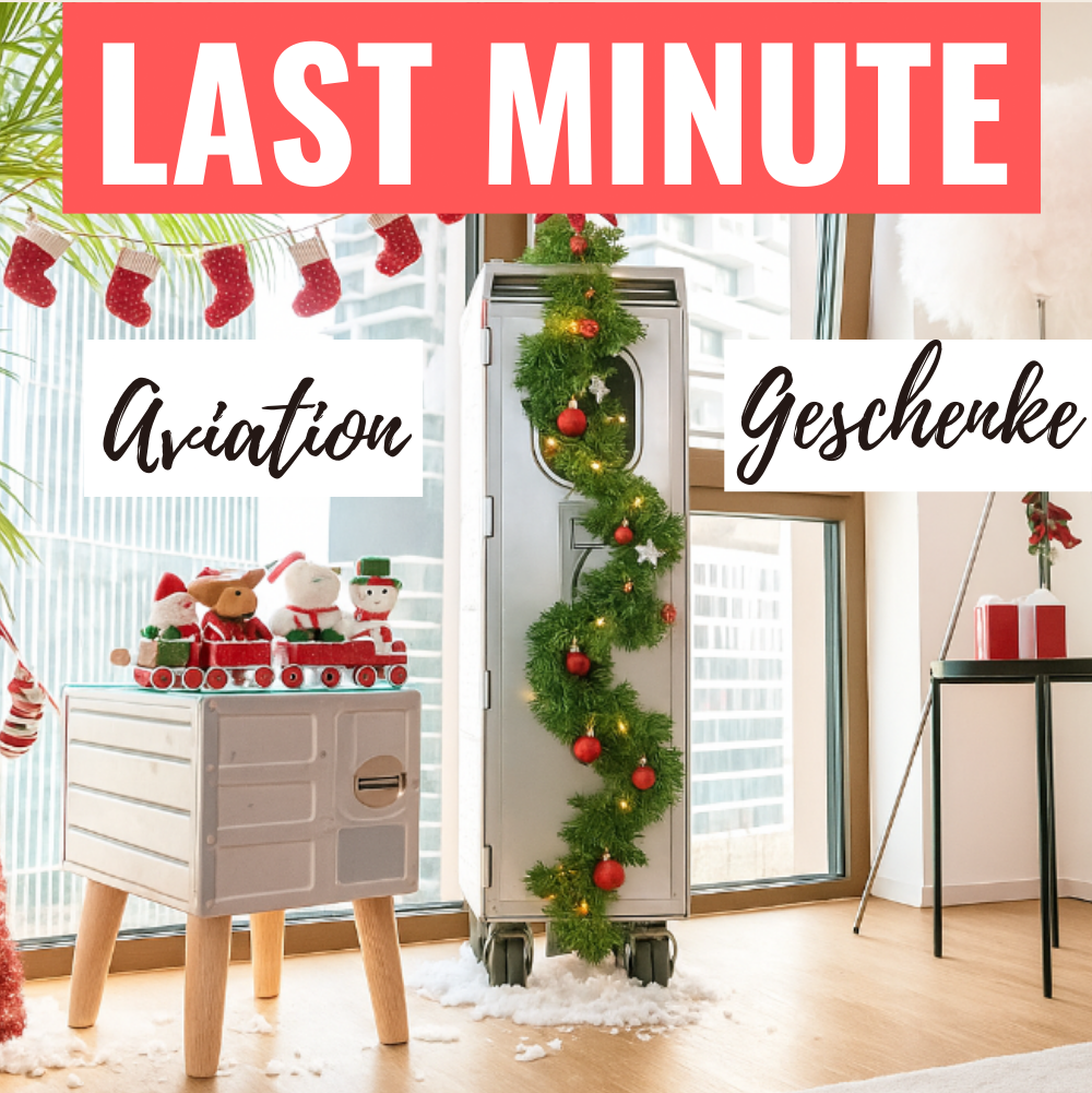Last Minute Weihnachtsgeschenke für Flugzeugfans