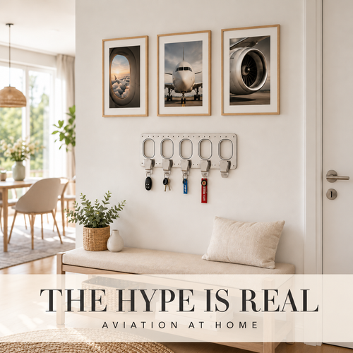 The Hype Is Real – Flugzeugmöbel wie Wandbars, Flugzeugmöbel und Aviation Schlüsselhalter für zu Hause [AI]