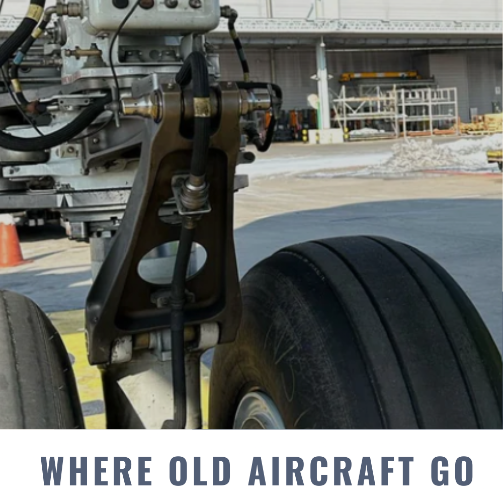 Was passiert mit alten Flugzeugen? Recycling und Weiterverwendung von Flugzeugteilen