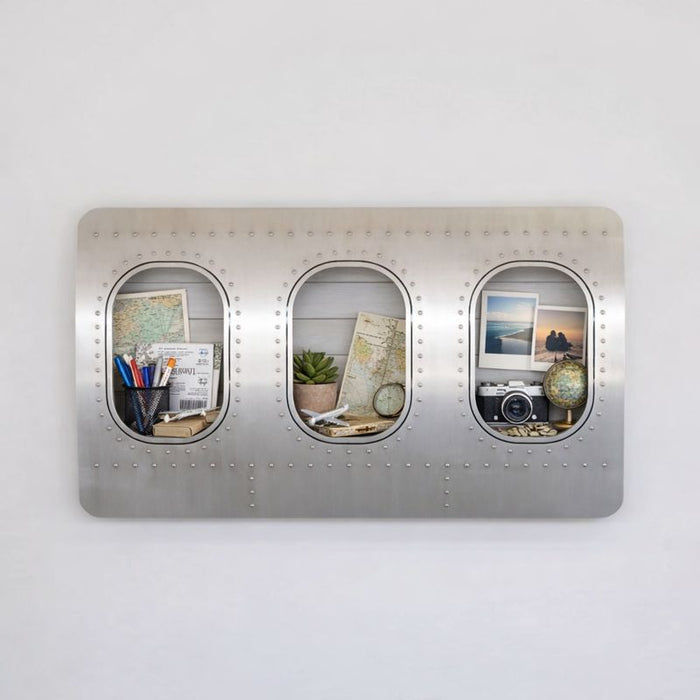 Flugzeugmöbel Wandbar im Aviation Design als dekoratives Wandregal und Geschenkidee für Piloten, Flugbegleiter und Weltenbummler
