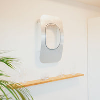 aircraftwindows Wandbar Single in Beach White Panorama