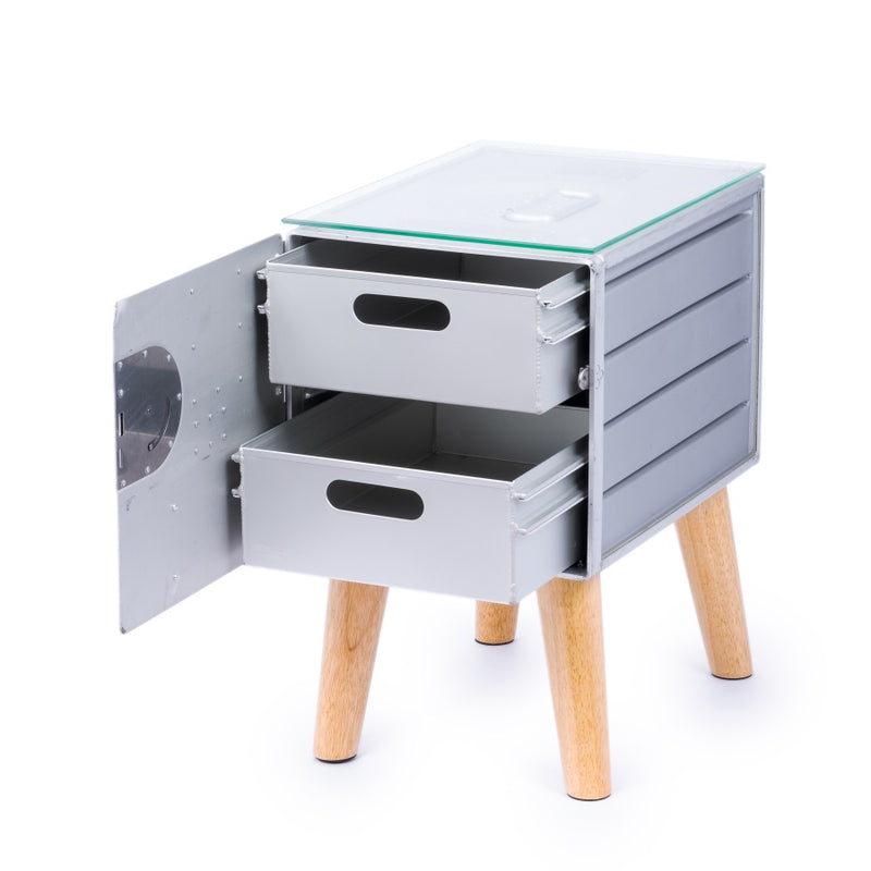 Flugzeug Beistelltisch-Couchtisch-Side Table-Airline Container-Airline Trolley-Bar Cart-Flugzeugmöbel-Möbel aus Flugzeugteilen-Aircraft Windows—Flugzeug Dekoration-Piloten Geschenk-Aircraft Furniture-Airplane.jpg