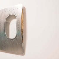Flugzeugfenster-Flugzeugmöbel-Möbel aus Flugzeugteilen-Aircraft Windows-Fuselage-Picture Frame-Bilderrahmen-Flugzeug Dekoration-Piloten Geschenk-Aircraft Furniture-Airplane-flamed